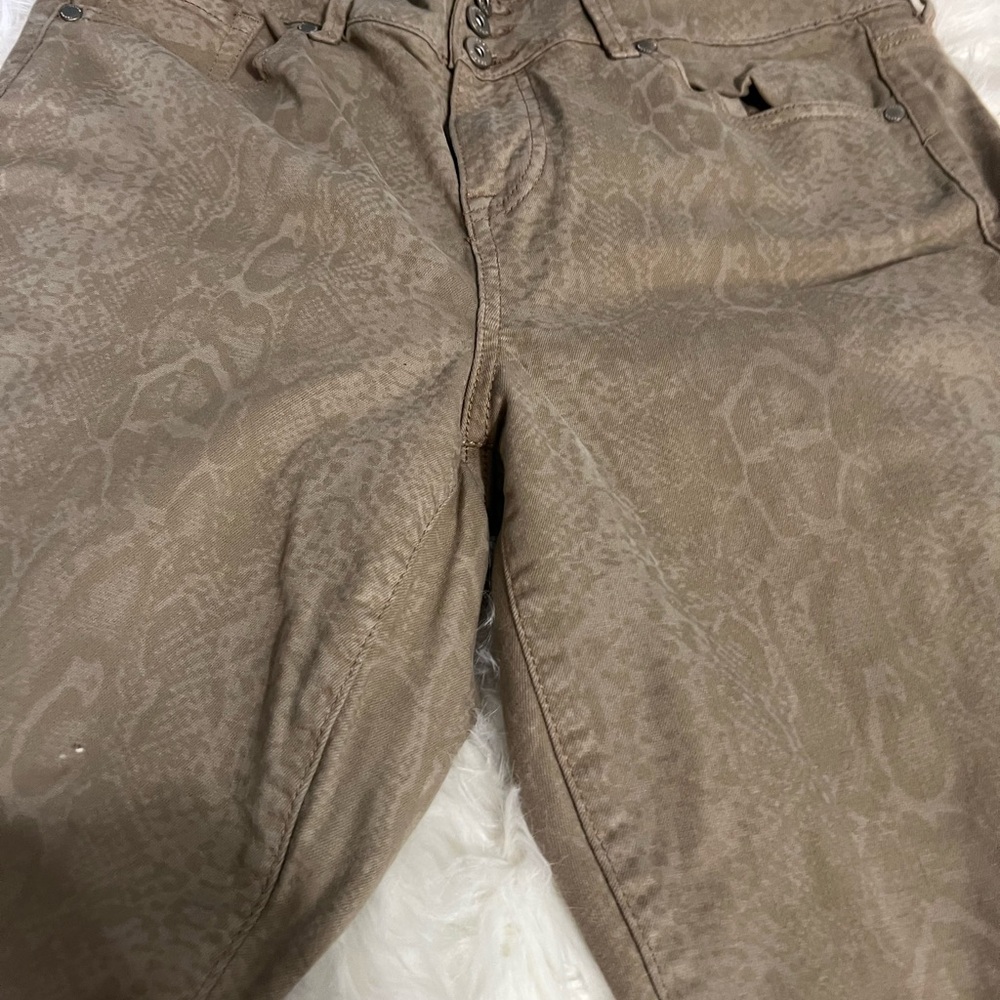 Torrid print stretch jeans
